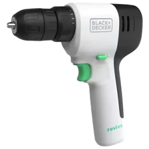 Black + Decker 1.5AH Cordless Reviva Drill Driver - 12V