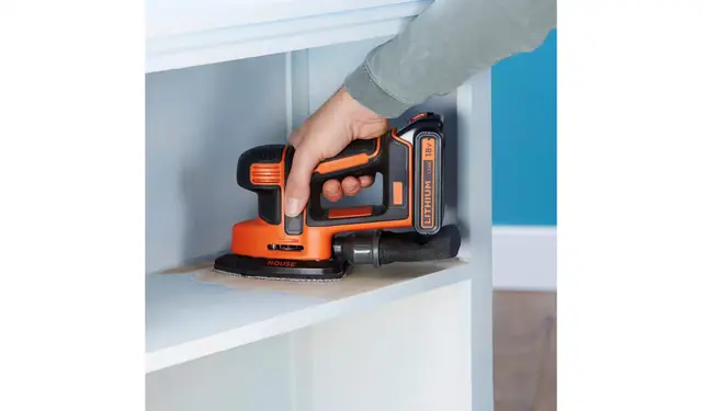 Black + Decker Cordless Hammer Drill & Mouse with Batteries4 Black + Decker Cordless Hammer Drill & Mouse with Batteries4