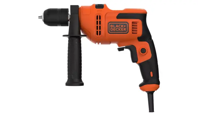 Black + Decker Keyless Corded Hammer Drill - 500W