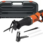 Black + Decker Reciprocating Saw - 750W, 4 Blades