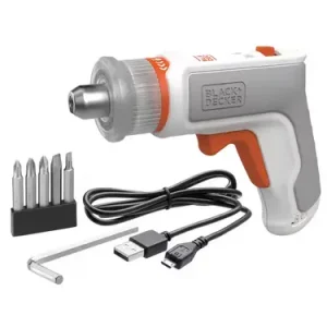 Black + Decker Screwdriver and Furniture Assembly Tool 3.6V
