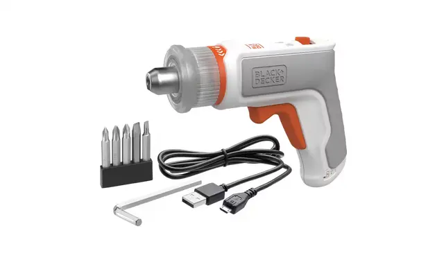 Black + Decker Screwdriver and Furniture Assembly Tool 3.6V