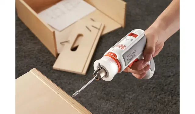 Black + Decker Screwdriver and Furniture Assembly Tool 3.6V1 Black + Decker Screwdriver and Furniture Assembly Tool 3.6V1