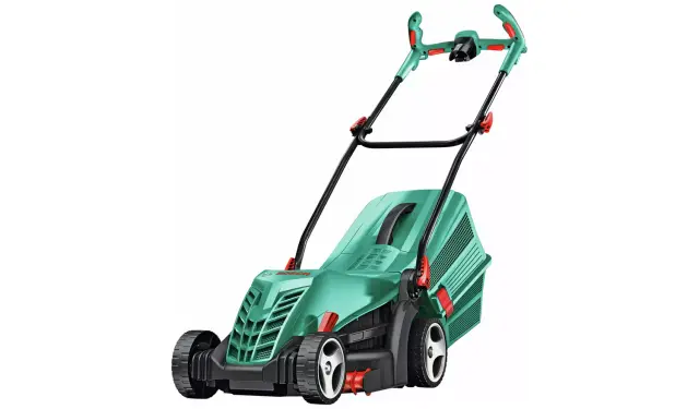 Bosch 37cm Corded Rotary Lawnmower - 1400W