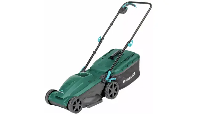 McGregor 34cm Corded Rotary Lawnmower - 1400W