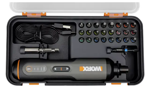 Worx WX240 24 Pieces Cordless Electric Screwdriver – 3.6V2 Worx WX240 24 Pieces Cordless Electric Screwdriver – 3.6V2