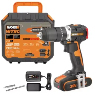 Worx WX355.1 Cordless Impact Drill - 20V